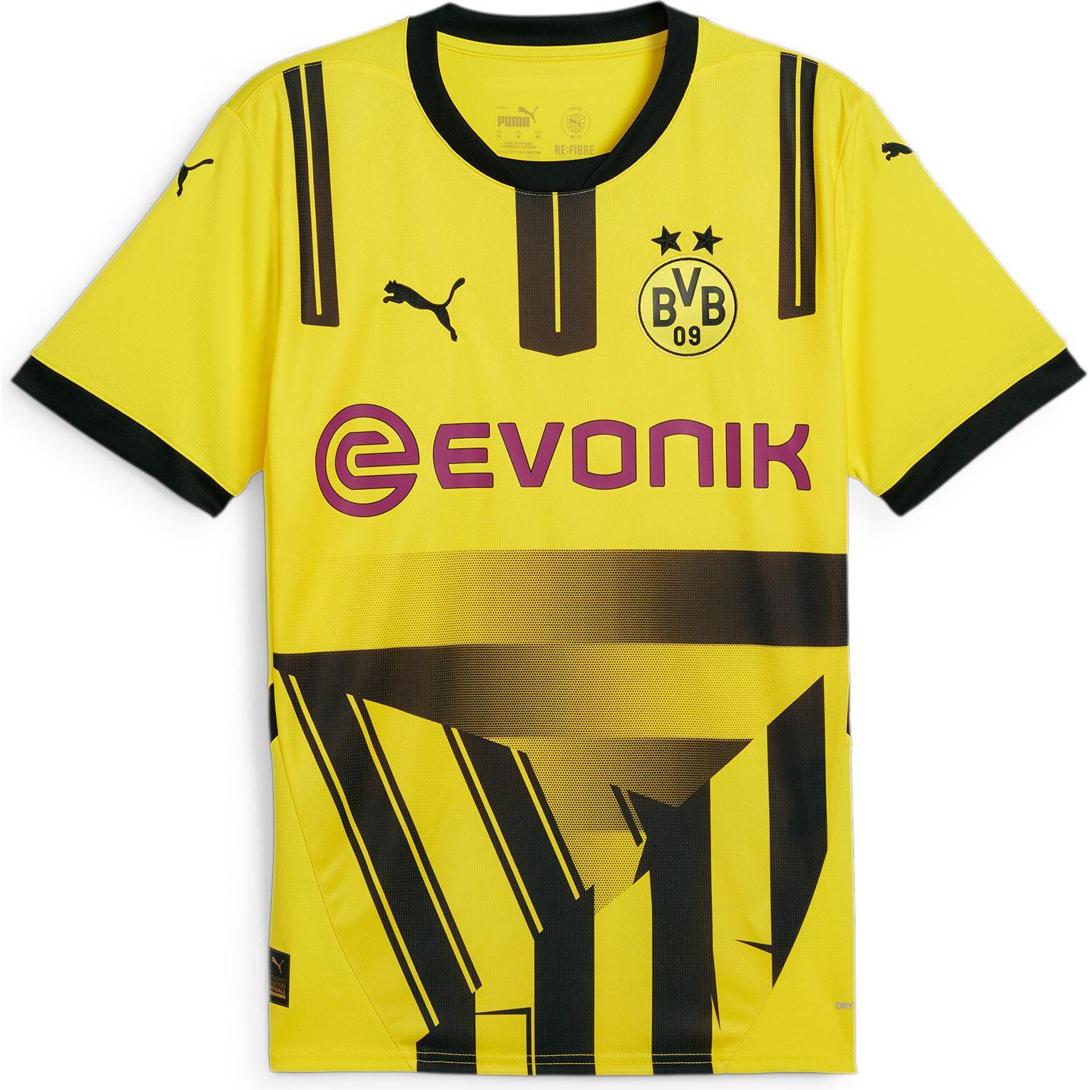 Puma, Herren, Fussballtrikot, BVB Cup Jersey Replica (S), Gelb, S