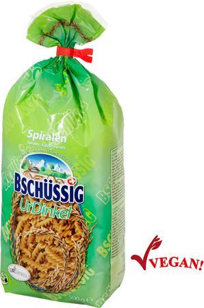 Image du produit Bschüssig Spirales d'épeautre pur (500 g)