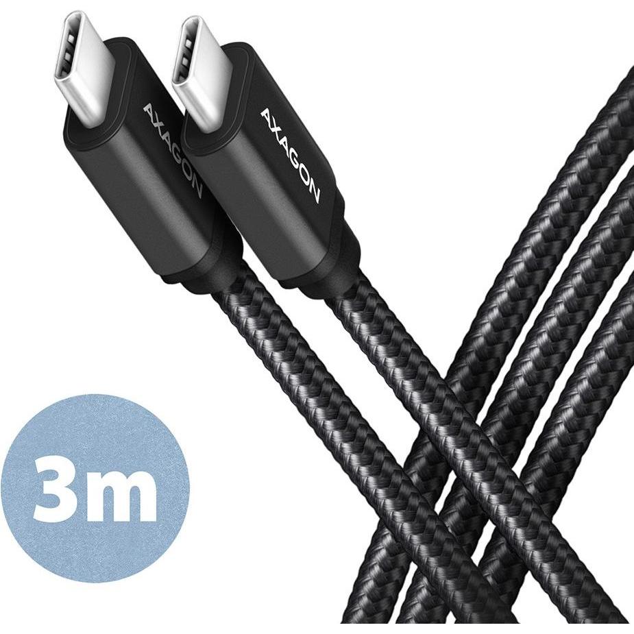 Axagon USB C – USB C (3 m, USB 3.2 Gen 1), USB Kabel