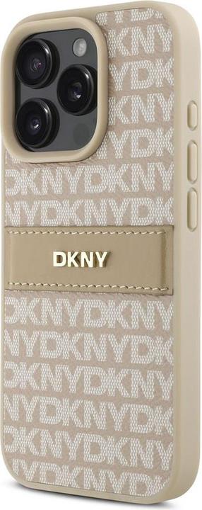 Produktbild DKNY Repeat Pattern Tonal Stripe Backcover (Apple iPhone 16 Pro)