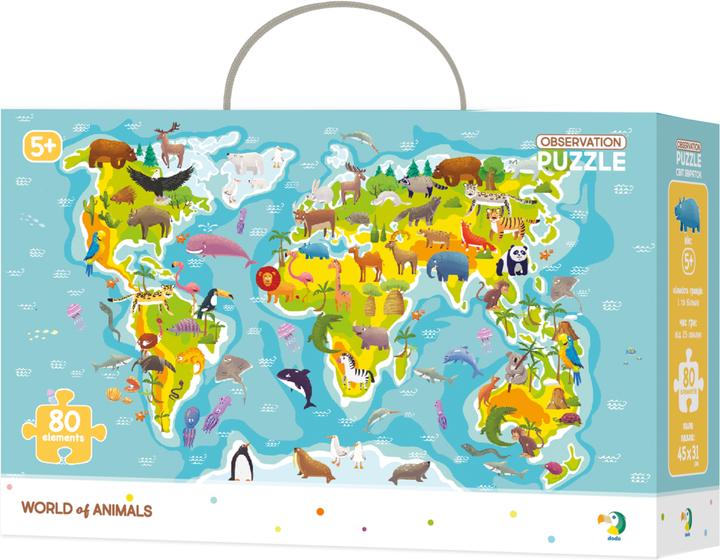 Produktbild Dodo Tierwelt (80 Teile)
