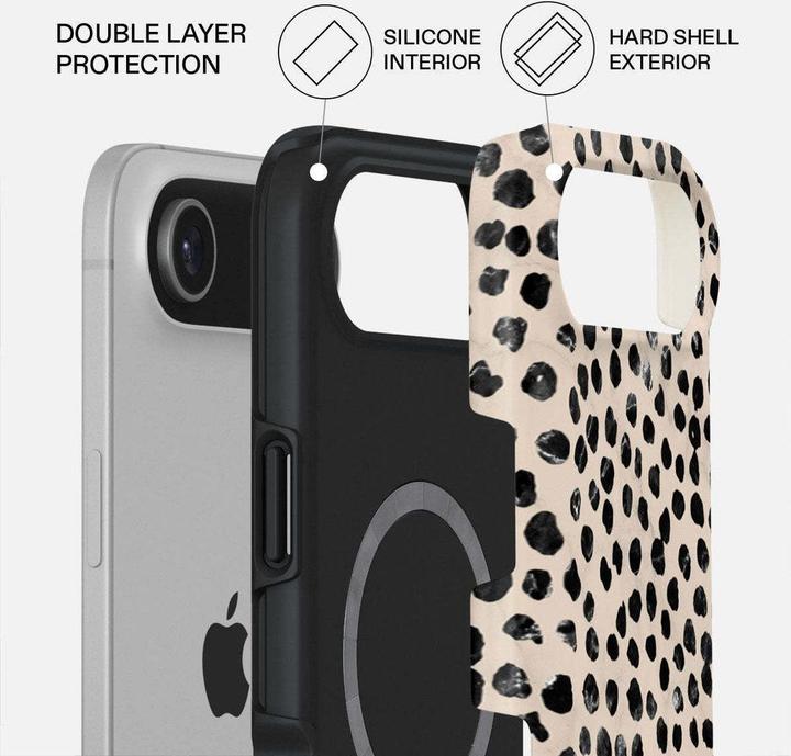 Actual product image Burga Tough MagSafe Case Apple iPhone 17 Air - Almond Latte (Apple iPhone 17 Pro)
