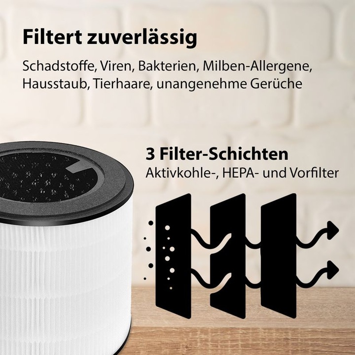 Immagine prodotto Hermex Filtro HEPA NanoProtect compatibile con la serie Philips 800 (1 x)