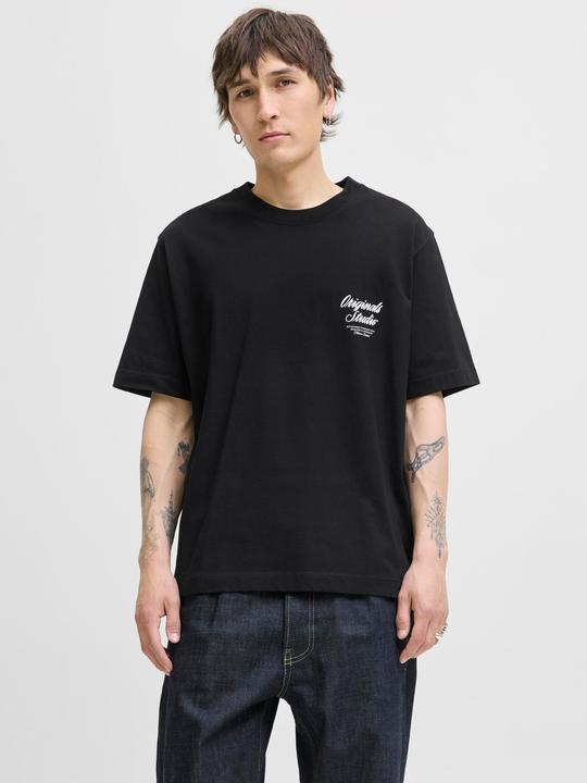 Actual product image Jack & Jones Jornorrebro Typo Tee Ss Crew Neck Noos (M)