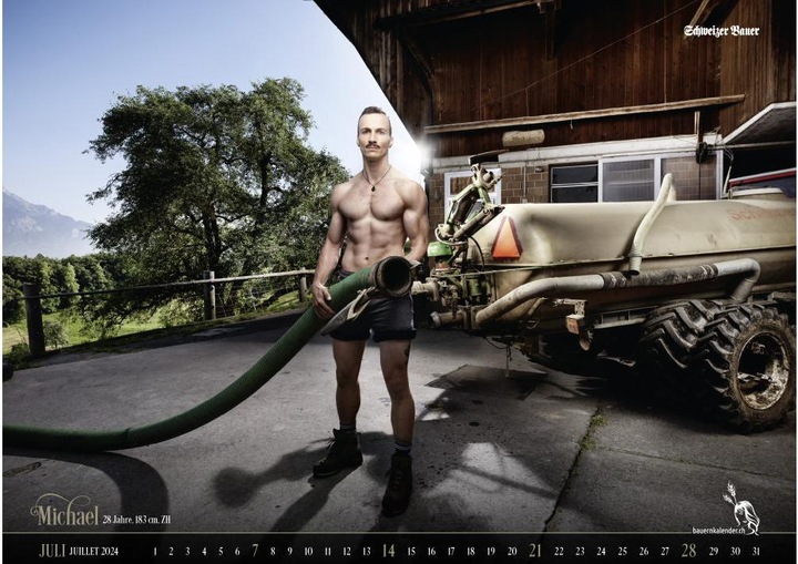Actual product image Swiss farmers' calendar (56 x 40 cm, No binding, German, French)