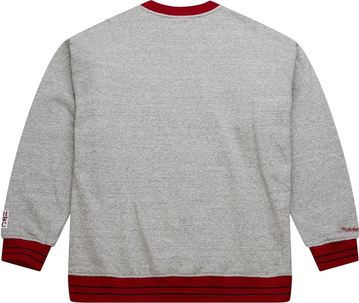 Produktbild Mitchell & Ness SATIN Fleece Pullover Chicago Bulls - M (M)