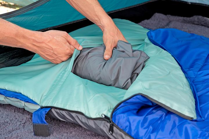 Actual product image Bestway 2-in-1 sleeping bag Wanderlite™ with integrated, inflatable sleeping pad 203 x 75 x 9 cm (203 cm)