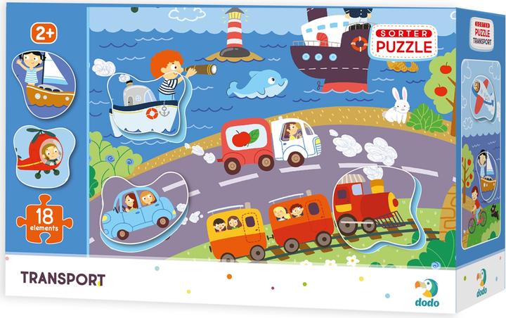 Produktbild Dodo Transportmittel (12 Teile)