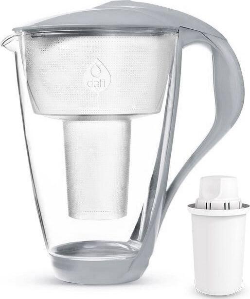 Actual product image Dafi Crystal LED steel filter jug (2 l)