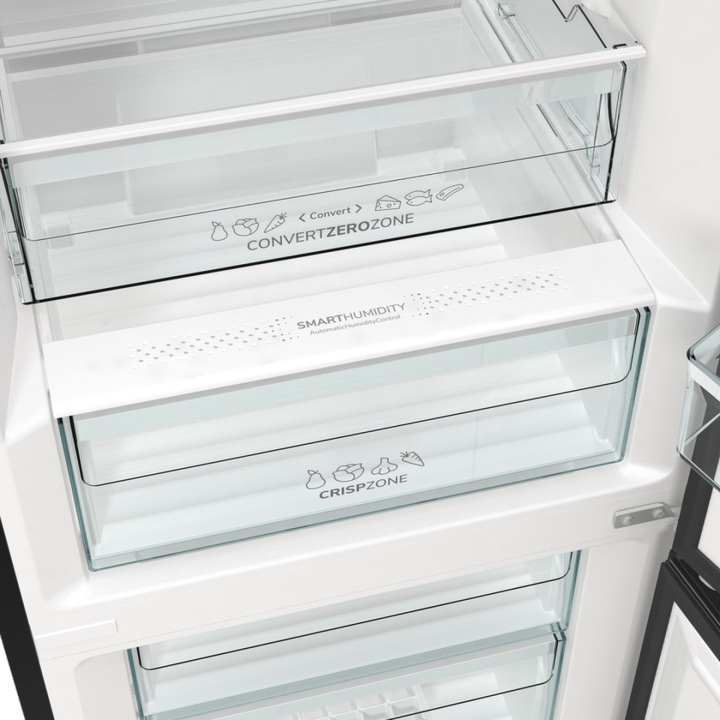 Image du produit Gorenje Kühl-Gefrierkombi NK79B0DBK bk B (Speditionsversand) (326 l)