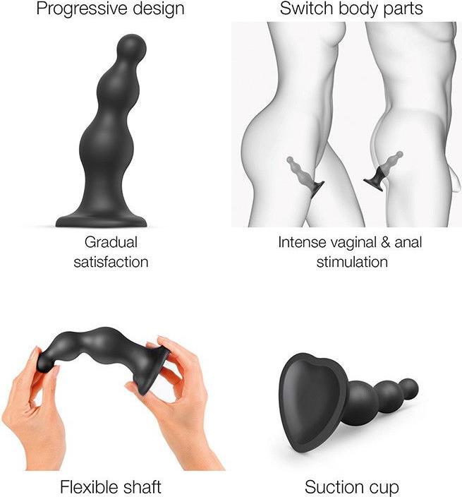 Produktbild Strap-on-me Dildo Plug Beads (XXL)