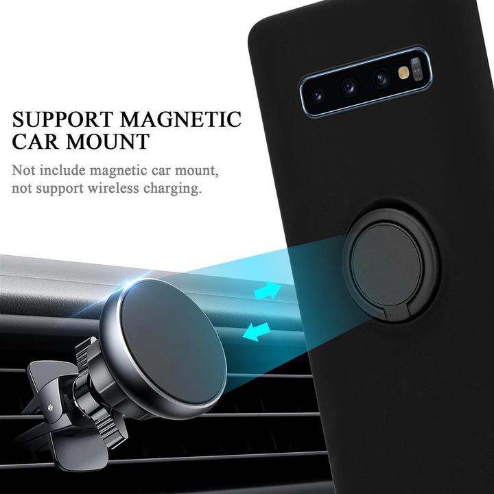 Actual product image Cadorabo TPU Liquid Ring Silicone Case Cover (Samsung Galaxy S10)