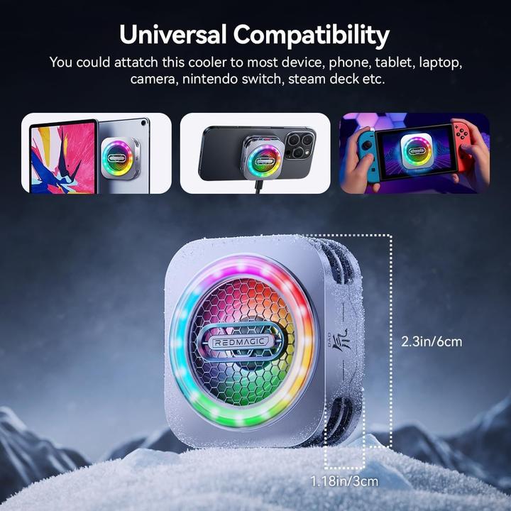 Actual product image Redmagic Cooler 6 Pro Kühlpad