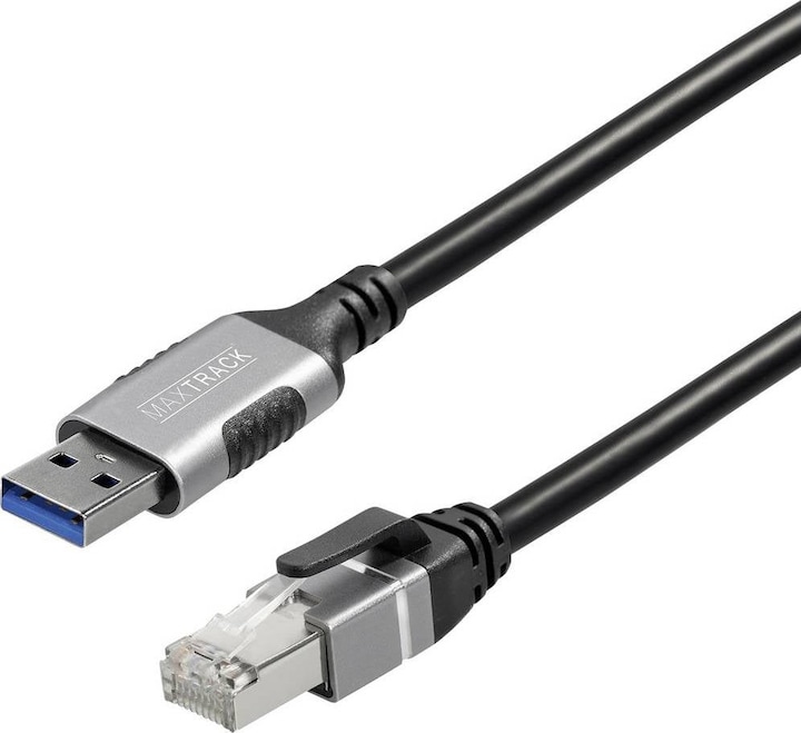 Produktbild Maxtrack USB 3.2 Gen 1 (USB 3.0) / RJ45 Netzwerk Adapter CAT 6 (1x USB 3.0 - 1x (USB 3.0, RJ45 (1x))