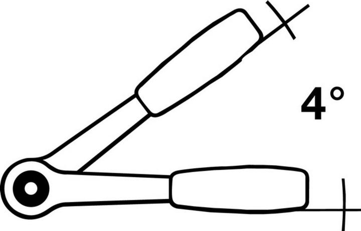 Actual product image HAZET HiPer fine-tooth reversible ratchet ∙ safety locking 916HPS ∙ Square, solid 12.5 mm (1/2 inch…