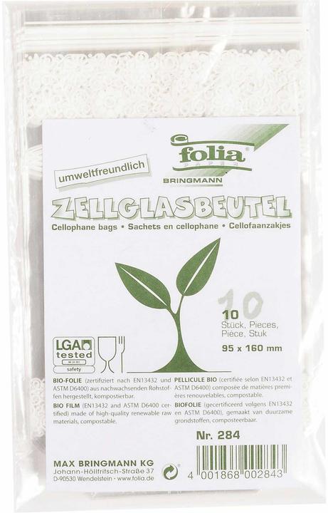 Produktbild Folia Cellophantüten mit Spitzen (10 x)