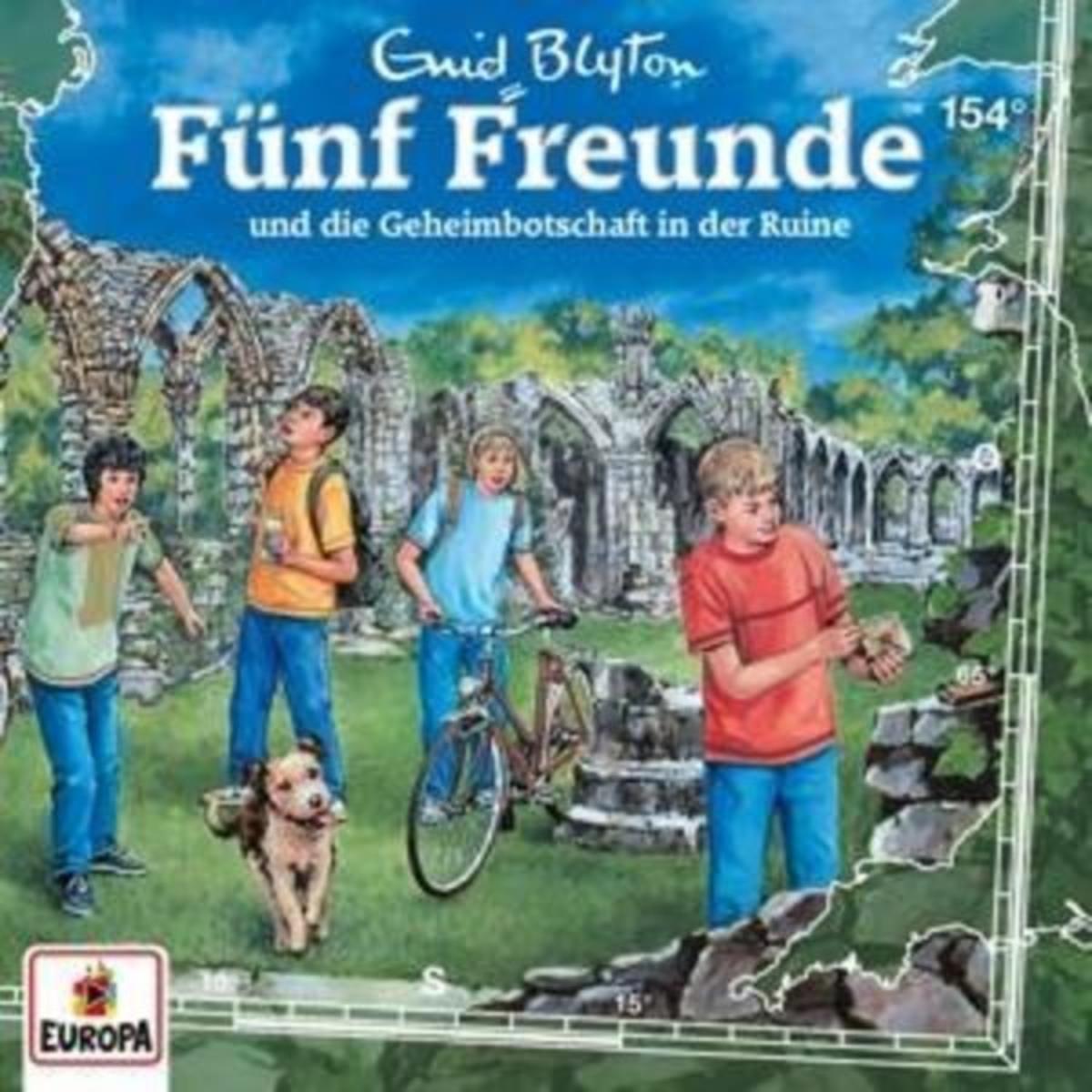 Thumbnail - Fünf Freunde 154 - und die Geheimbotschaft idRuine, Hörbücher von Enid Blyton