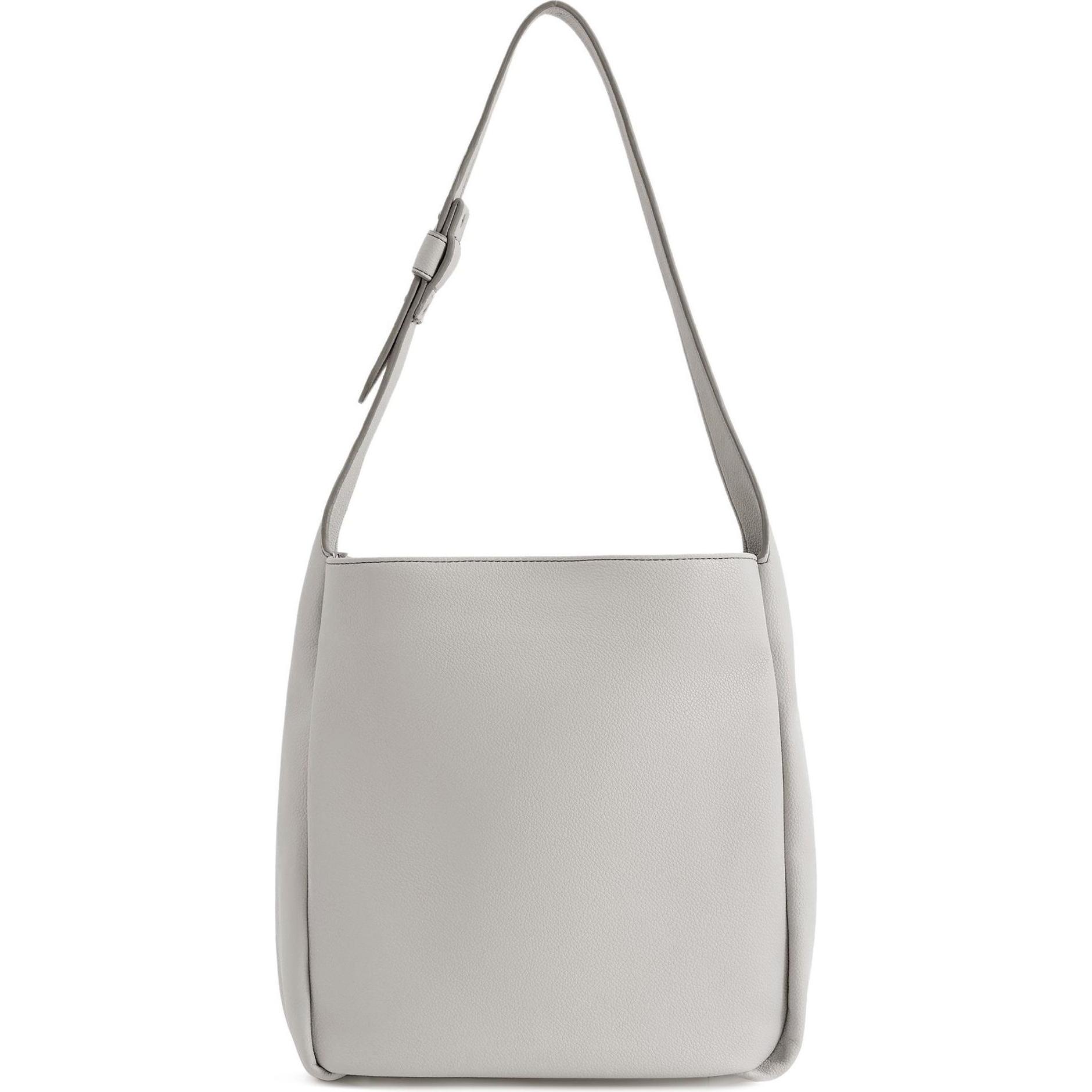FredsBruder, Handtasche, Bestie Schultertasche Leder 28 cm, Beige