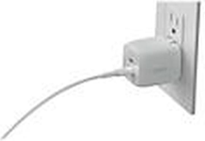 Immagine prodotto Belkin Dual USB-C GaN Ladegerät mit Power Deliver und PPS Technologie inkl. 2 Meter USB-C Kabel (65 W)