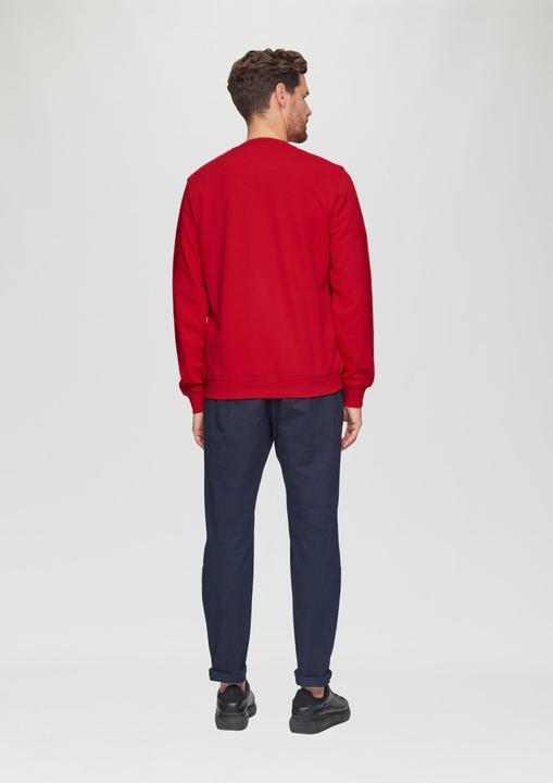 Immagine prodotto S.Oliver Sweatshirt Sweatshirt aus Baumwollmix mit Logo-Detail (S)