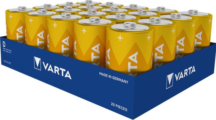 Varta Longlife Mono 1.5/Al-Mn 4120 Stk.1 - Batterie - Mono (D) (1 Stk., D, 16000 mAh)