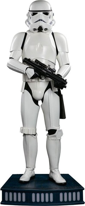 Actual product image Sideshow Star Wars Life-Size Statue Stormtrooper 198 cm