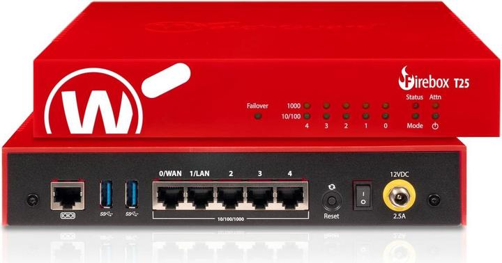Image du produit Watchguard WGT Firebox T25 +1Y Basic Security Suite