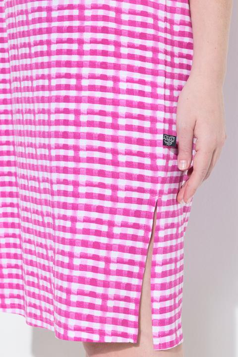Produktbild Ulla Popken Bigshirts, 2er-Pack, Karo/Herzen, Rundhals, Halbarm (46, 48)