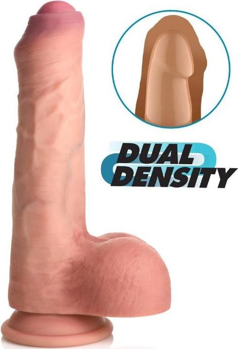 Produktbild Pipedream Dildo Penis Mit Hoden Doppelter Dichte Ungeschnittenes Fleisch 22 cm
