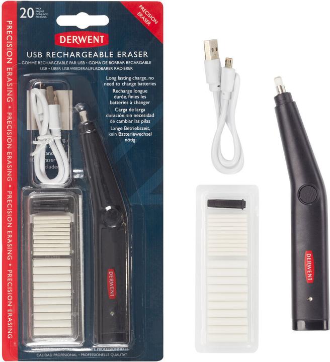 Produktbild Derwent USB-Wiederaufladbarer Radierer