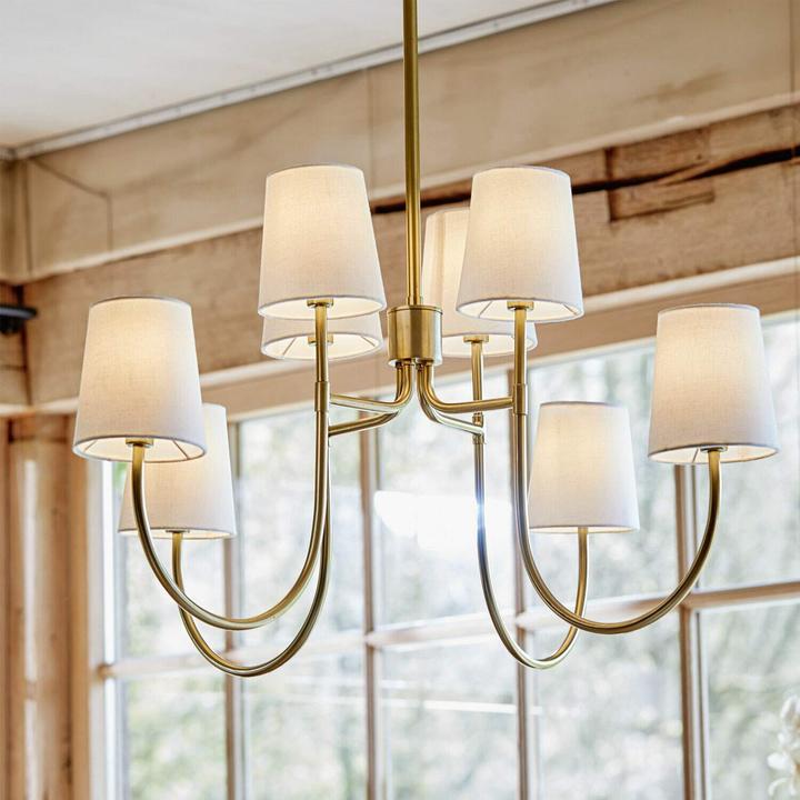 Produktbild Loberon Hängelampe Plainfield bronze/weiss (E14)