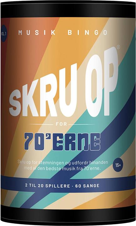 Immagine prodotto SMSCS Games Aps Skru op - Skru op for 70'erne (Skru op for 70'erne, vol. 1)