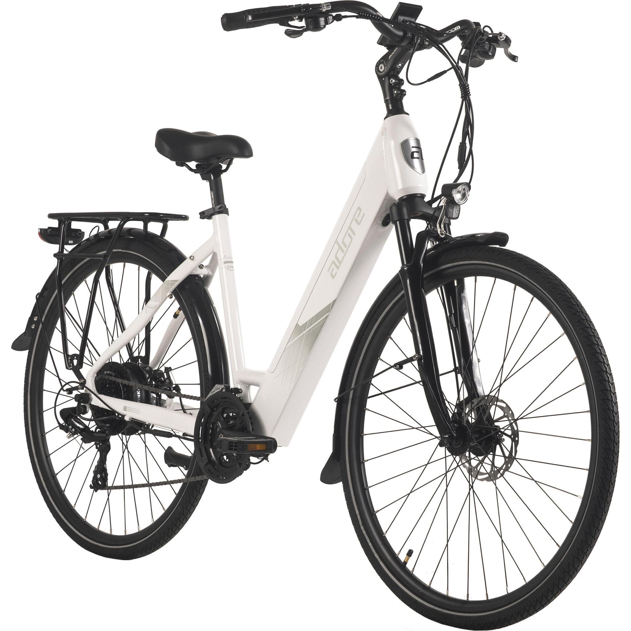 Adore E-Trekkingbike 28" Alu Trekking E-Bike ATR-180 Heckmotor 50NM / 15Ah Glacier White (48 cm) (61332099)