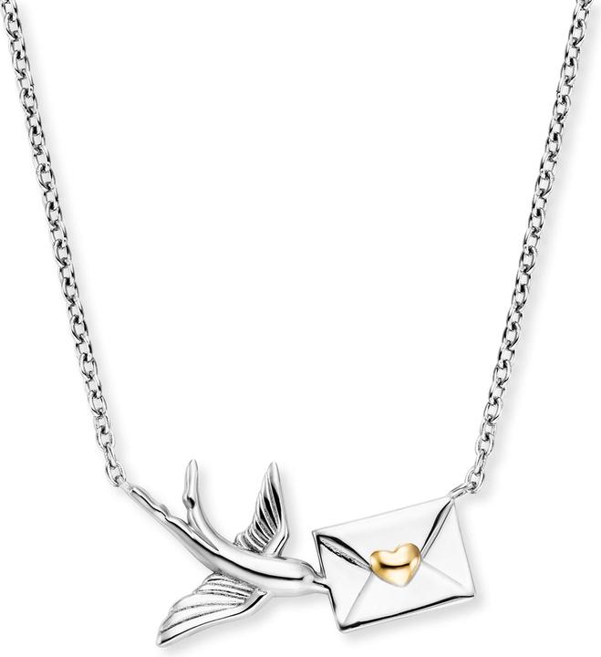 Image du produit Engelsrufer Collier oiseau avec lettre d'amour (Argent 925, 42 - 50 cm)