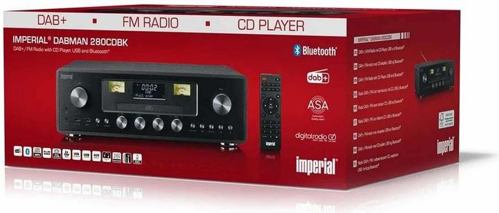 Actual product image Imperial Dabman 280CDBK (DAB, DAB+, FM, Bluetooth)