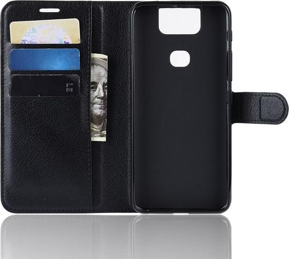 Produktbild MU Classic Litchi Leder Bookcover Series (Asus Zenfone 6)