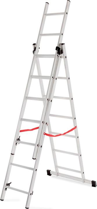 Immagine prodotto No Name AWTOOLS LADDER IN ALLUMINIO Basic 3x7 PASSI 150KG (Ponteggio)