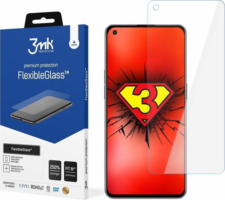 Produktbild 3MK FlexibleGlass Oppo Reno 7 5G Hybrid Glass (1 Stück, Oppo Reno 7 5G)
