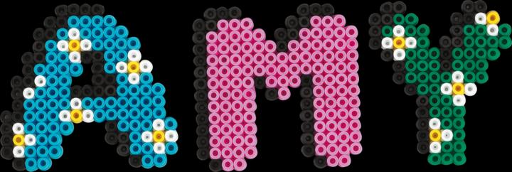 Actual product image Hama Perlen Letters