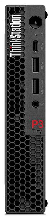 Produktbild Lenovo ThinkStation P3 Tiny (1000 GB, 32 GB, Intel Core i9-13900T)
