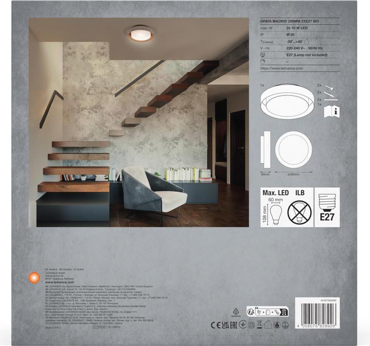 Immagine prodotto Ledvance Orbis Madrid (E27)