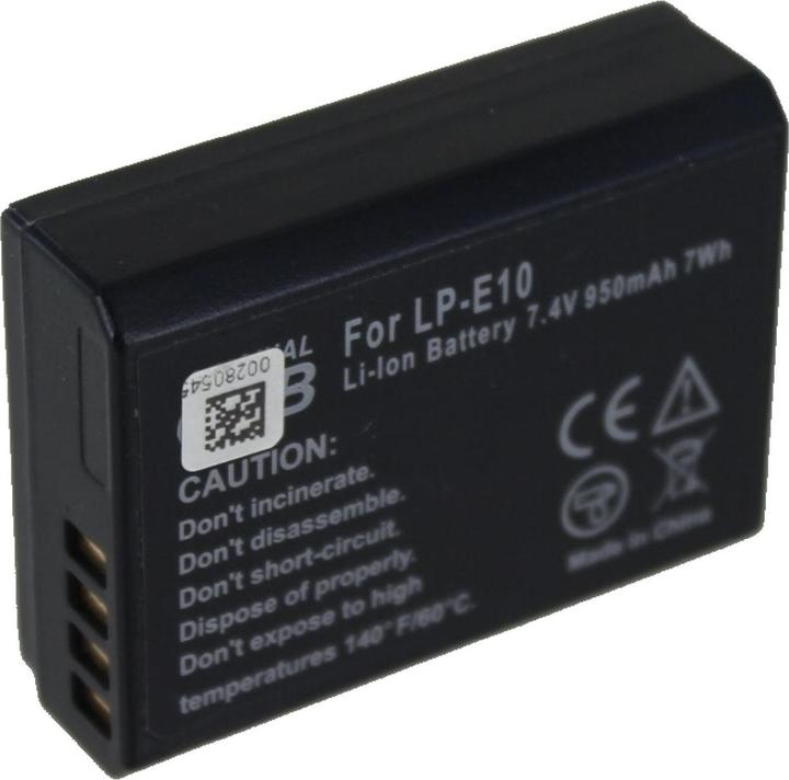 Actual product image AGI Battery compatible with Canon EOS 1200D - Battery - 950 mAh (Camera battery)
