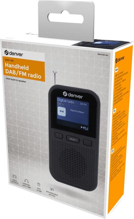 Produktbild Denver DAH-126 (DAB+, FM, KW, Radio Frequency (RF))