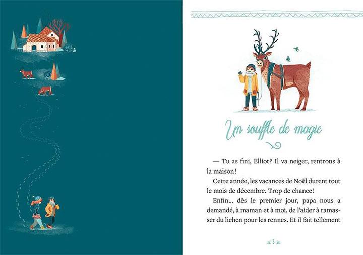 Image du produit Mon roman de l'Avent / Le renne mystérieux (Français, Godeau Natacha, Gion Tristan, 2021)