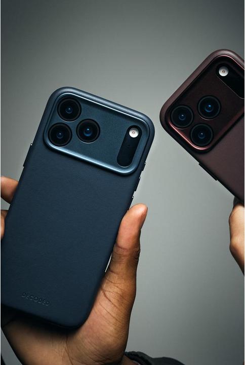 Productafbeelding Decoded Leather Backcover Apple iPhone 17 Pro Max Chocolate Brown (Apple iPhone 17 Pro Max)