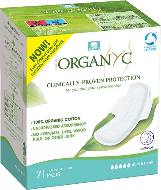 Produktbild Organyc Monatsbinden (7 x)