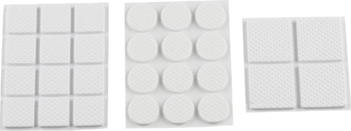 Produktbild Kinzo Skid pads EVA 28pc 3as (Filzgleiter, 28 Stück)
