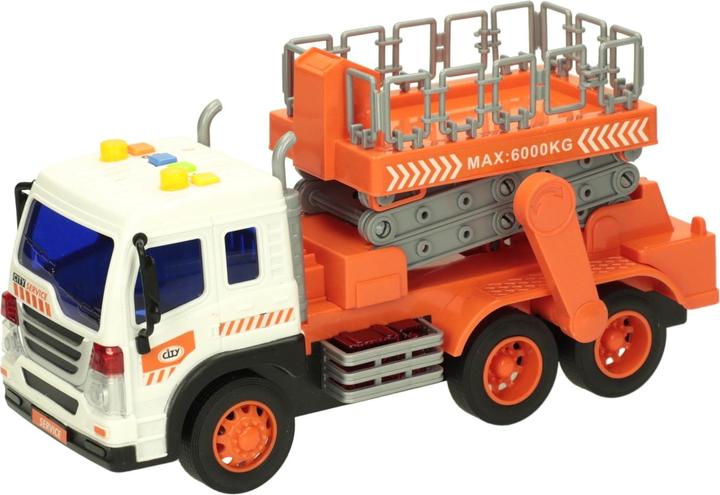 Produktbild LKW mit Hubarbeitsbühne mit Licht und Ton