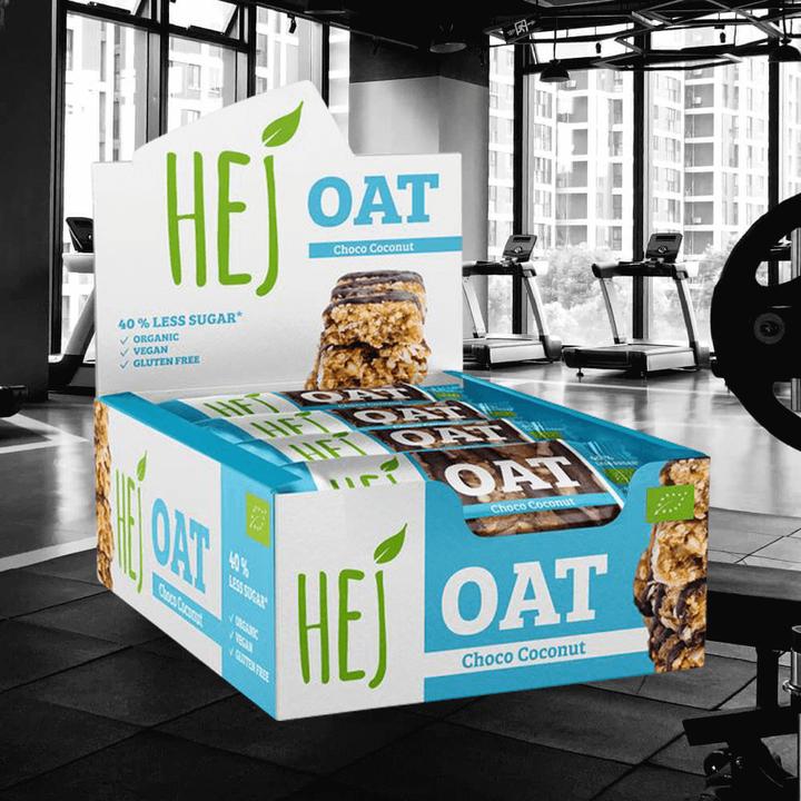 Actual product image HEJ Nutrition HEJ Oat Bar (12 pcs., 540 g)