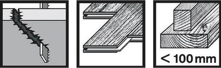 Actual product image Bosch Professional Zubehör PRO Hardwood fast T344DF Jigsaw blade, 152 mm, 5 pcs.